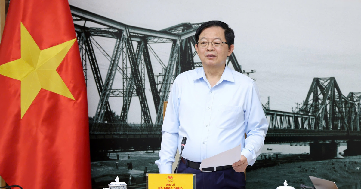 Phó Thủ tướng Hồ Quốc Dũng yêu cầu thống nhất chỉ tiêu đo lường kinh tế số trong GDP