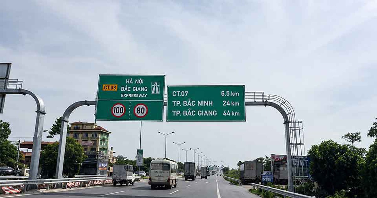 Đề xuất nâng cấp QL1 đoạn Hà Nội-Bắc Giang thành đường cao tốc 8 làn xe
