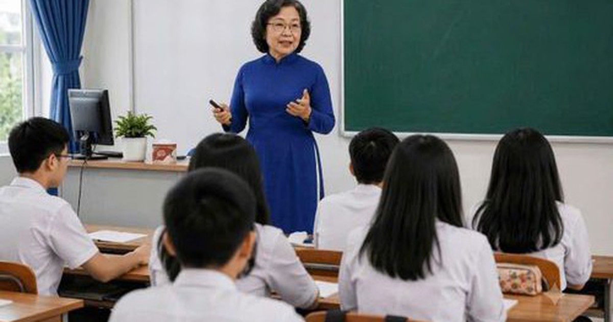 Nhà giáo nghỉ hưu được ký hợp đồng dạy toàn thời gian