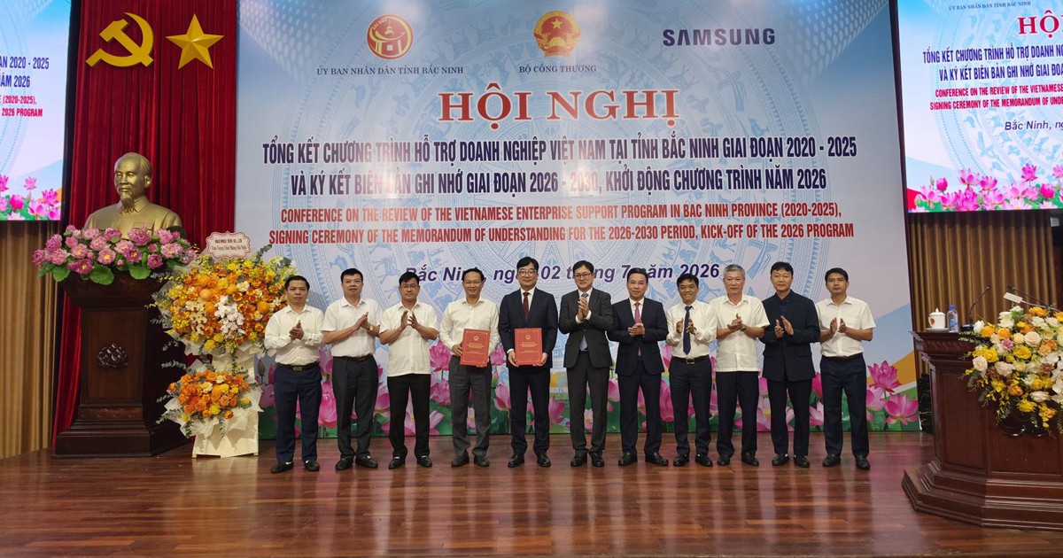 Bắc Ninh và Samsung tiếp tục đồng hành phát triển doanh nghiệp công nghiệp hỗ trợ