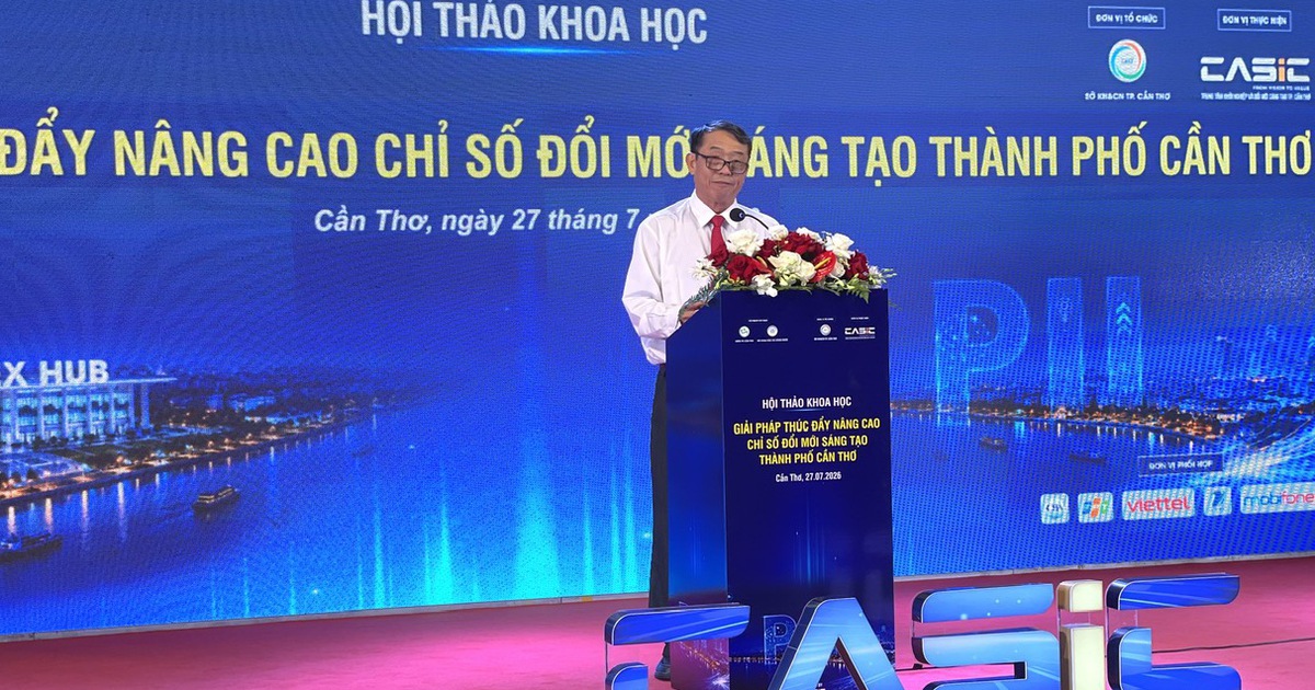 Cần Thơ xây hệ sinh thái đổi mới sáng tạo để tạo động lực tăng trưởng mới
