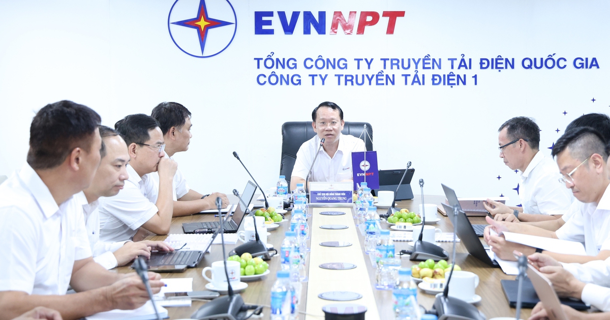 Руководство EVNNPT требует от ПТЦ-1 внедрения технологий и модернизации управления сетями