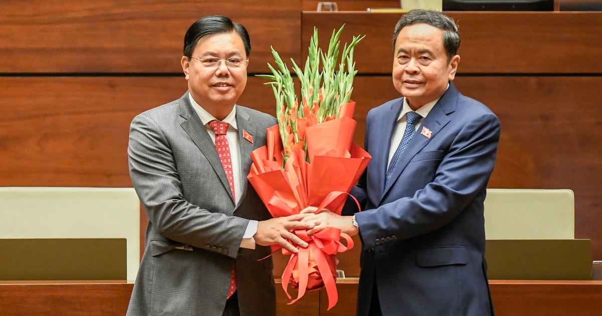 Quốc hội phê chuẩn bổ nhiệm ông Nguyễn Tiến Hải là Bộ trưởng Bộ Nội vụ