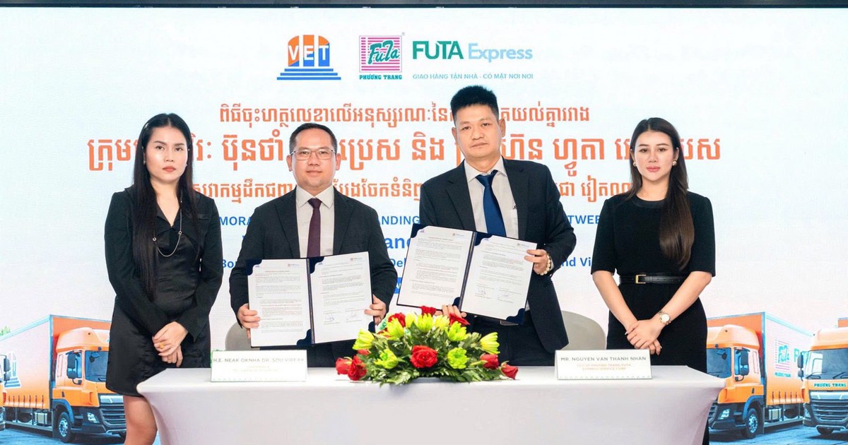 FUTA Express và VET hợp tác mở rộng kết nối logistics Việt Nam - Campuchia