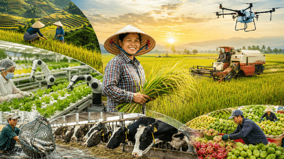 Việt Nam đặt mục tiêu xuất khẩu nông sản 100 tỷ USD: Nâng cấp chuỗi giá trị